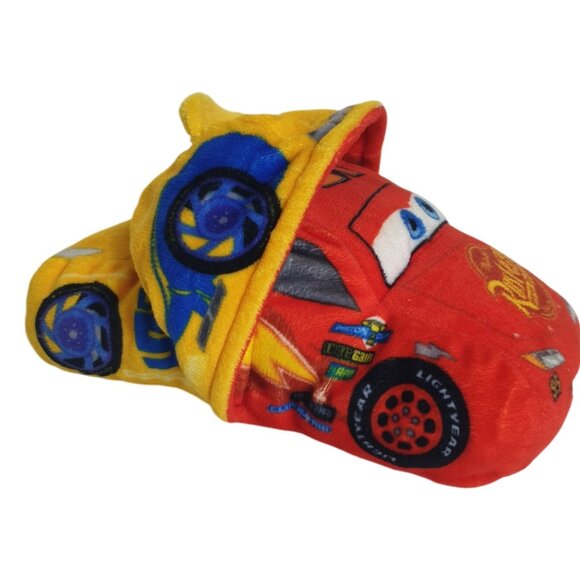 Disney Pixar Cars 3 Lightning McQueen Dinoco Cruz Ramirez Flip a Car 8" Plush To - Picture 4 of 7